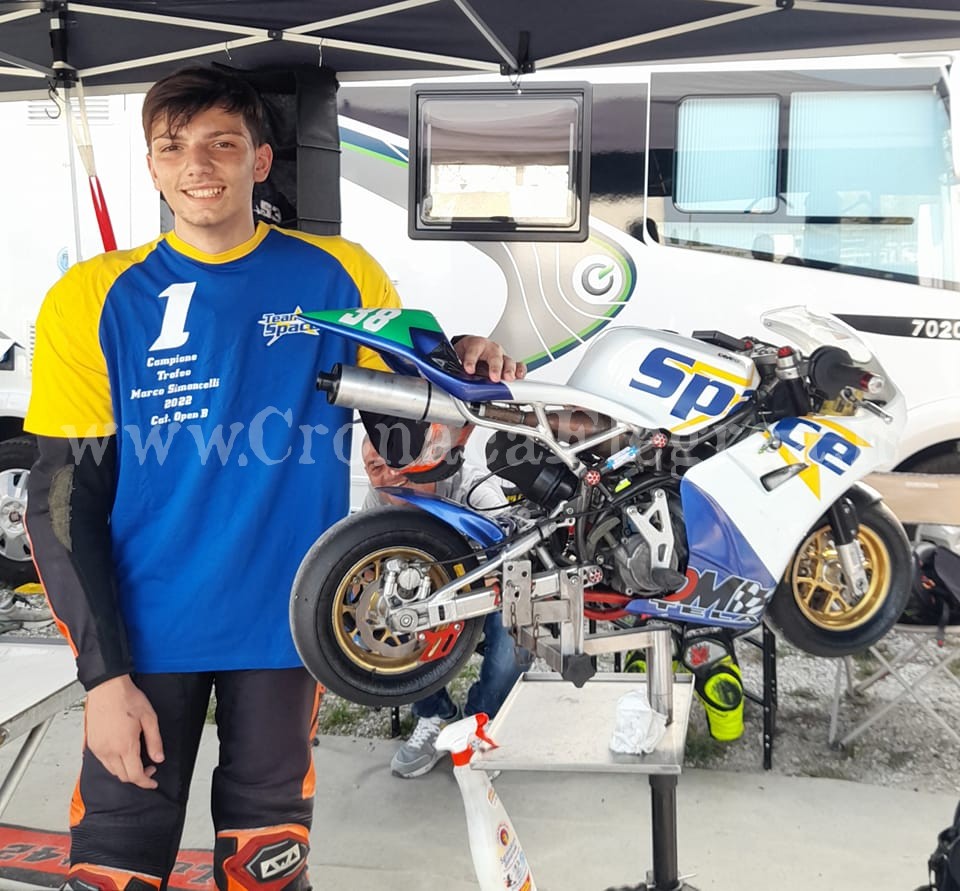 E’ di Pozzuoli il campione italiano di minimoto