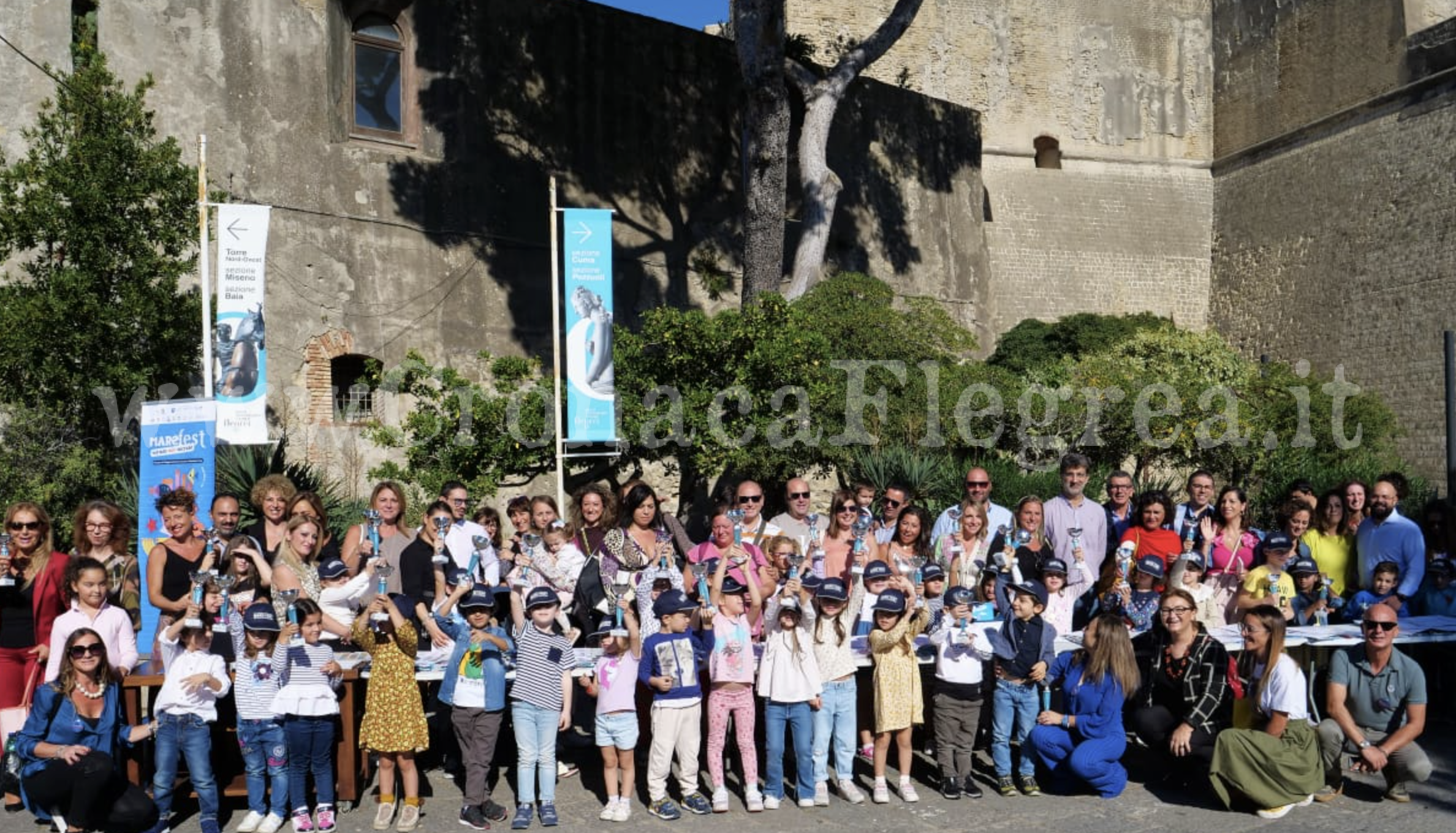 POZZUOLI/ Successo per la rassegna letteraria “Mare Fest”: coinvolti oltre 300 bambini vedenti, non vedenti e ipovedenti