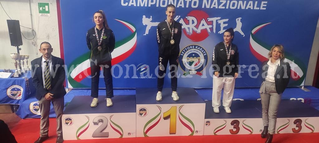 Campionato nazionale Karate, gli atleti di Pozzuoli sulle vette più alte del podio – LE FOTO