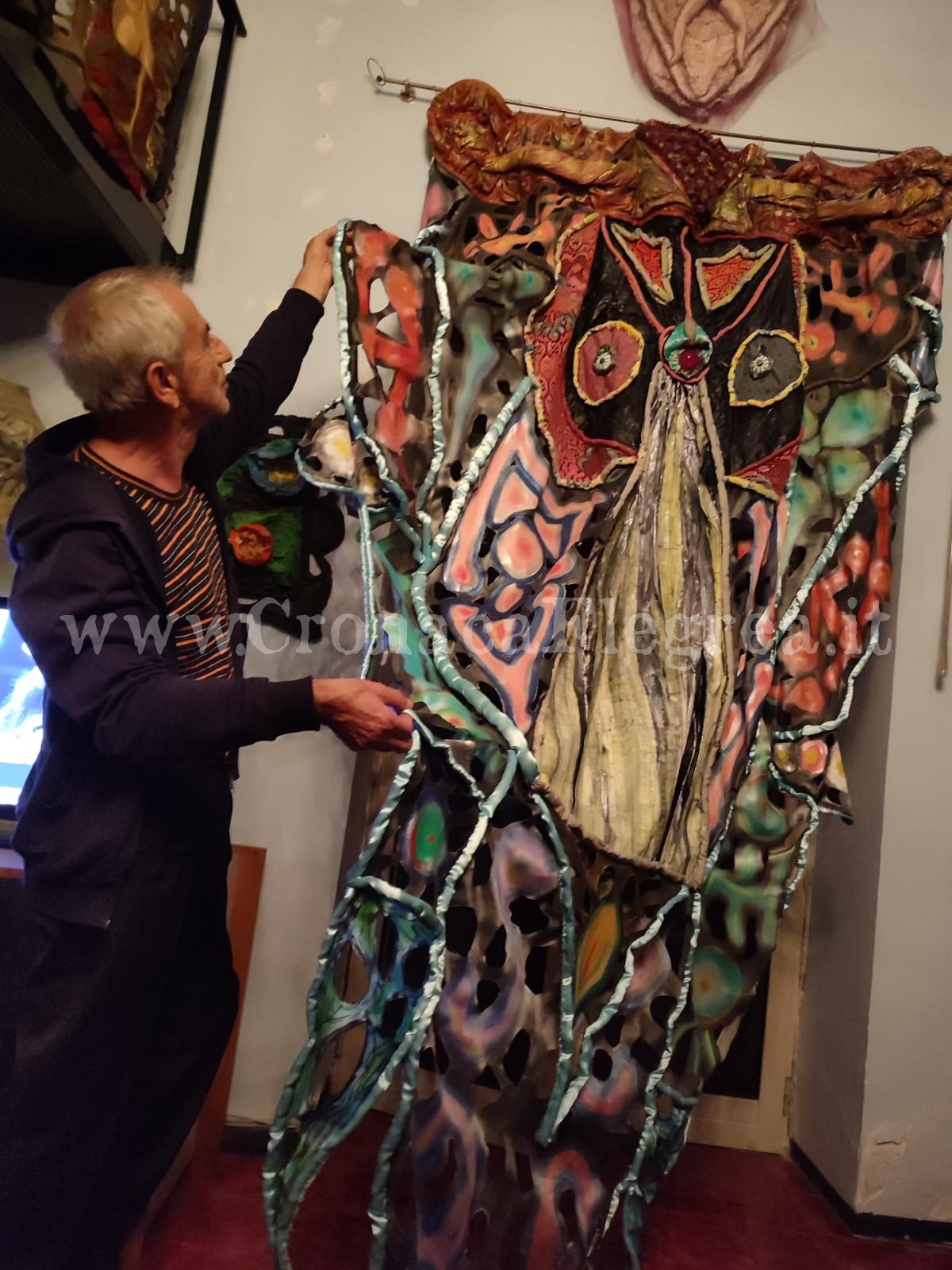 POZZUOLI/ L’artista Lama presenta la sua nuova installazione al Rione Terra