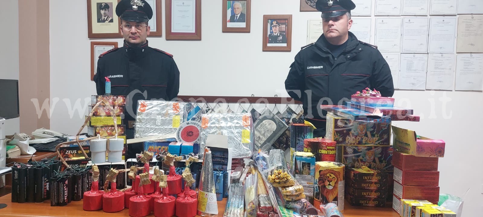 Oltre 14 chili di ordigni esplosivi in un bar: arrestato il titolare