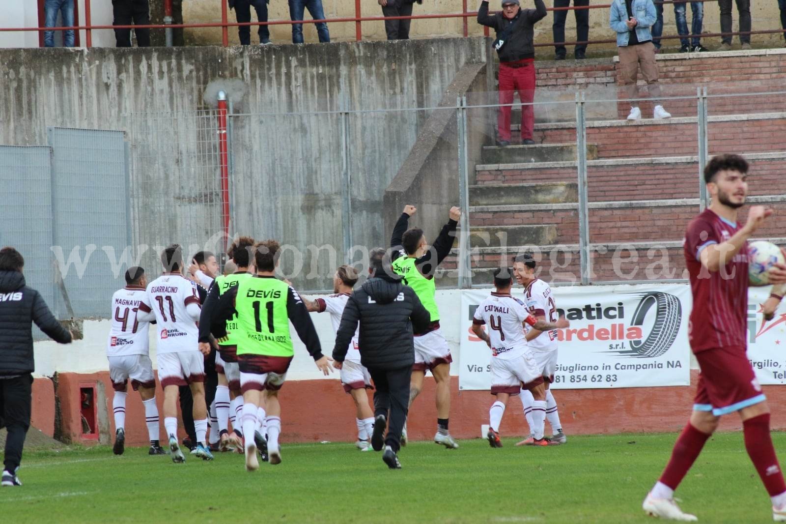 CALCIO/ La Puteolana finalmente sorride: Haberkon all’89 regala gli ottavi di finale di Coppa Italia