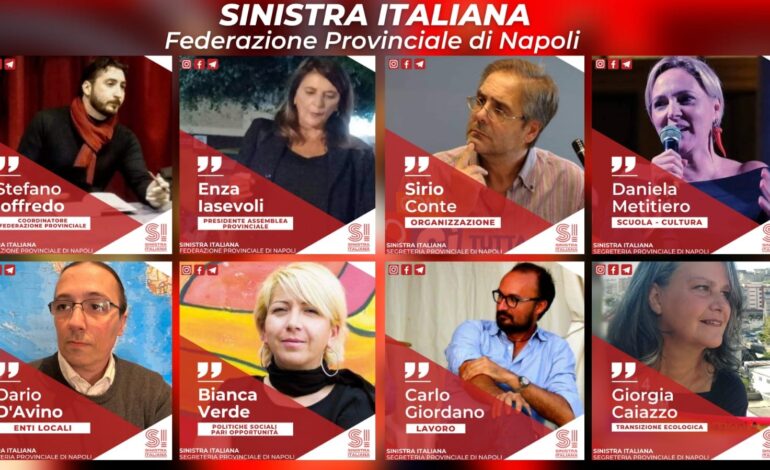 Sinistra Italiana, l’organismo provinciale elegge presidente dell’assemblea e segreteria della Federazione