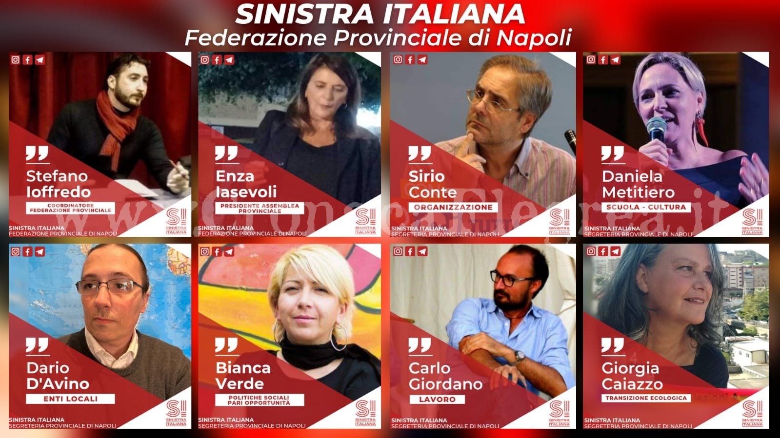 Sinistra Italiana, l’organismo provinciale elegge presidente dell’assemblea e segreteria della Federazione