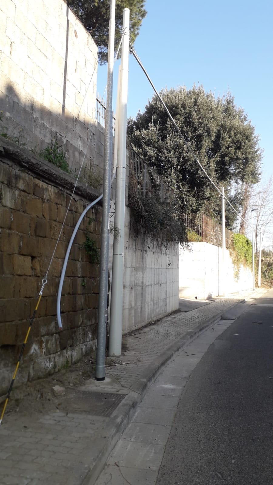 POZZUOLI/ Furto di cavi di rame nel quartiere Reginelle, l’appello: «Più controlli nelle ore notturne»