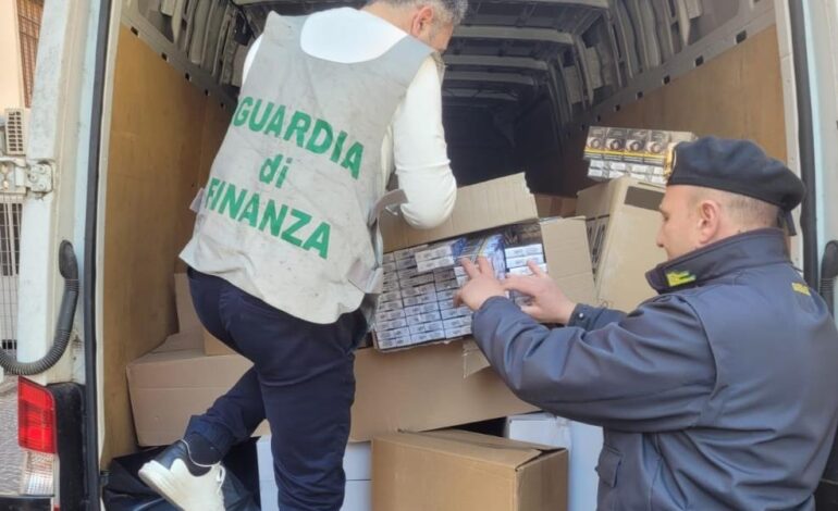 L’OPERAZIONE/ Sequestrati 8 quintali di sigarette di contrabbando, due arresti