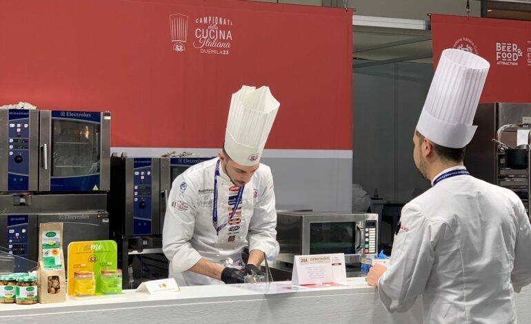 POZZUOLI/ Campionati della Cucina Italiana, medaglia d’argento per Gennaro Pirozzi