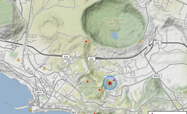 Sciame sismico a Pozzuoli: la scossa più forte sveglia la città