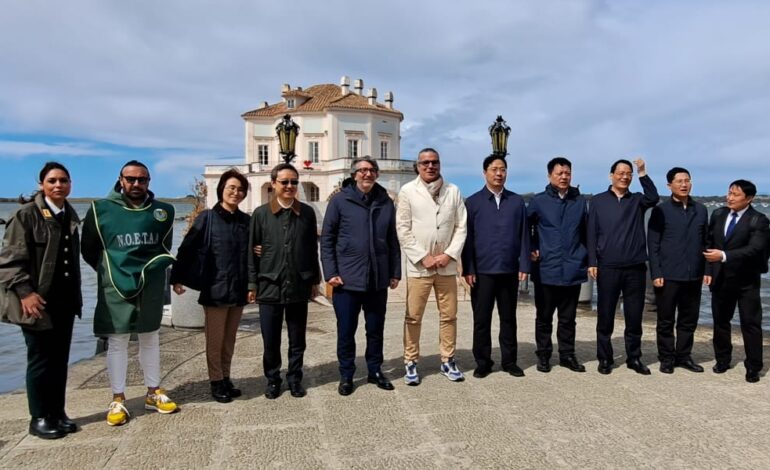 Delegazione governativa di Tangshan-Repubblica Cinese in visita al Parco Regionale dei Campi Flegrei