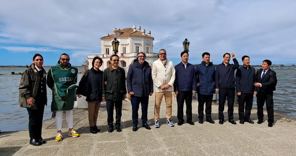Delegazione governativa di Tangshan-Repubblica Cinese in visita al Parco Regionale dei Campi Flegrei