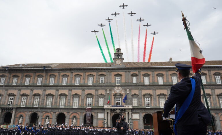 Accademia Aeronautica: gli allievi del corso Drago VI giurano fedeltà alla Repubblica Italiana – LE FOTO