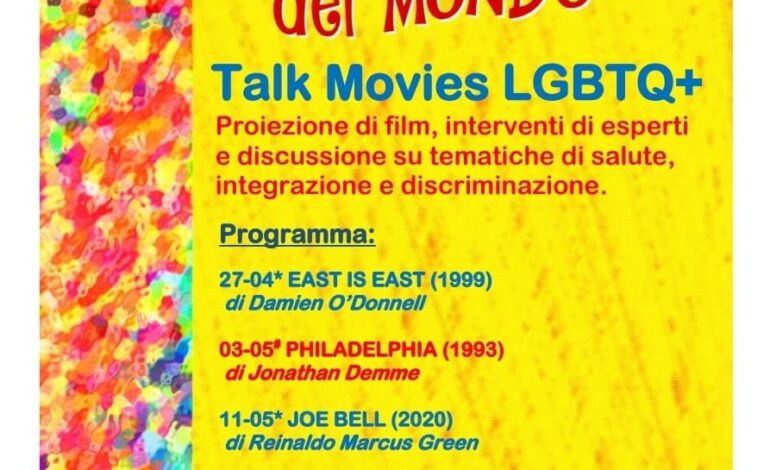 A Bacoli parte la rassegna di talk movies per la difesa dei diritti della comunità LGBTQ+