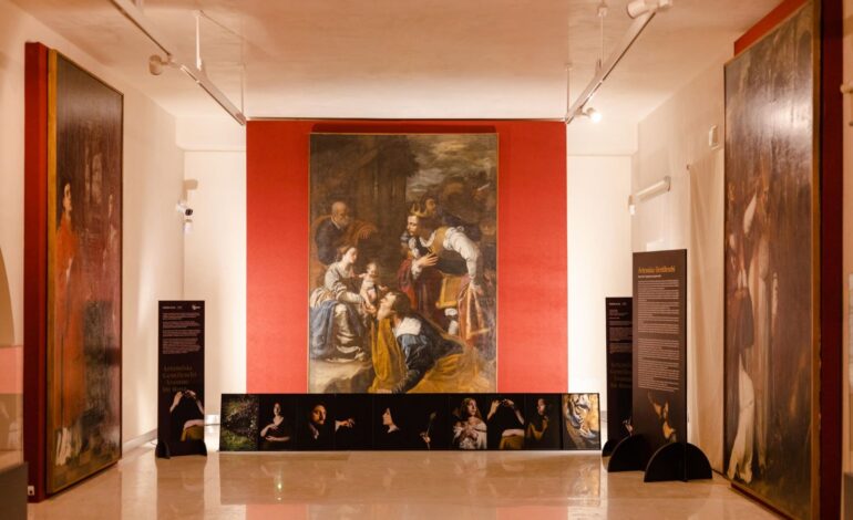Inaugurata al Rione Terra di Pozzuoli la sala “Artemisia Gentileschi” – LE FOTO
