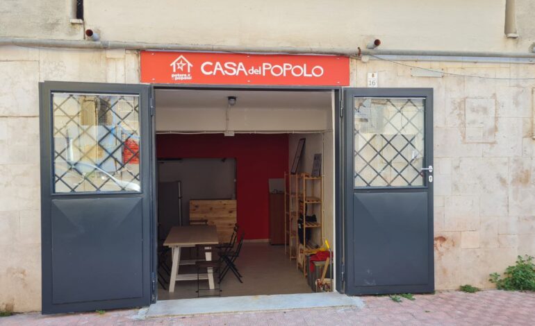 A Pozzuoli apre la “Casa del Popolo”: oggi il taglio del nastro