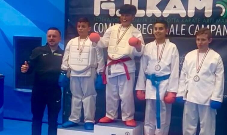 Pozzuoli fa incetta di medaglie ai campionati regionali di Karate: ben 25 atleti saliti sul podio – I NOMI