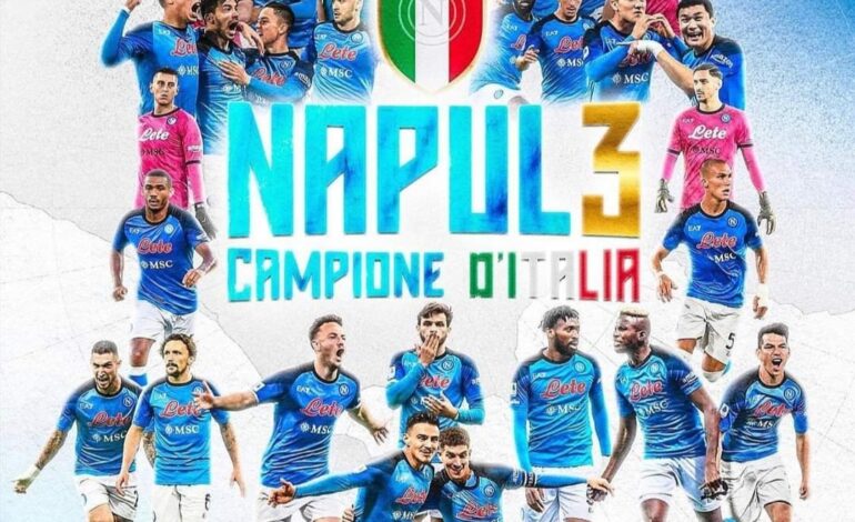 Napoli Campione d’Italia