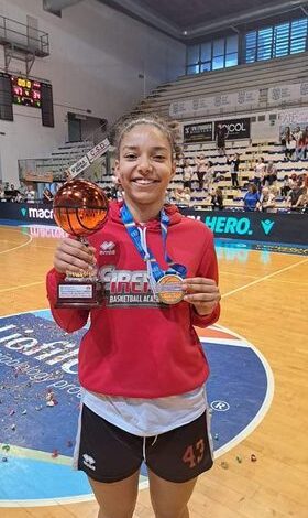 Alice del Piano, una puteolana tra le migliori cinque atlete alle finali nazionali di basket