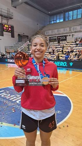 Alice del Piano, una puteolana tra le migliori cinque atlete alle finali nazionali di basket