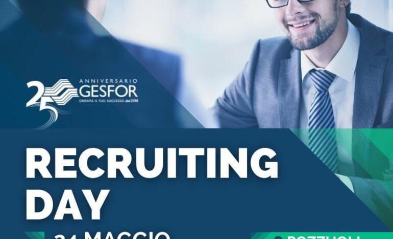 Recruiting Day: a Pozzuoli la giornata del lavoro