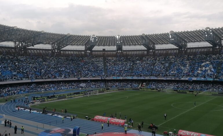 Scosse a Pozzuoli, verifiche allo stadio Maradona per la partita del Napoli