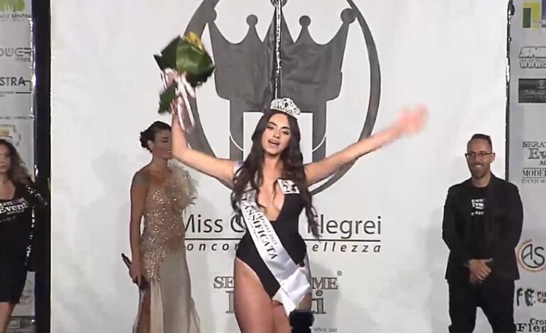 Manuela Del Giudice 16enne di Quarto è la nuova Miss Campi Flegrei