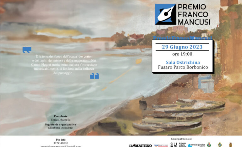 A Bacoli si presenta il “Premio Franco Mancusi” in ricordo del celebre giornalista de “Il Mattino”