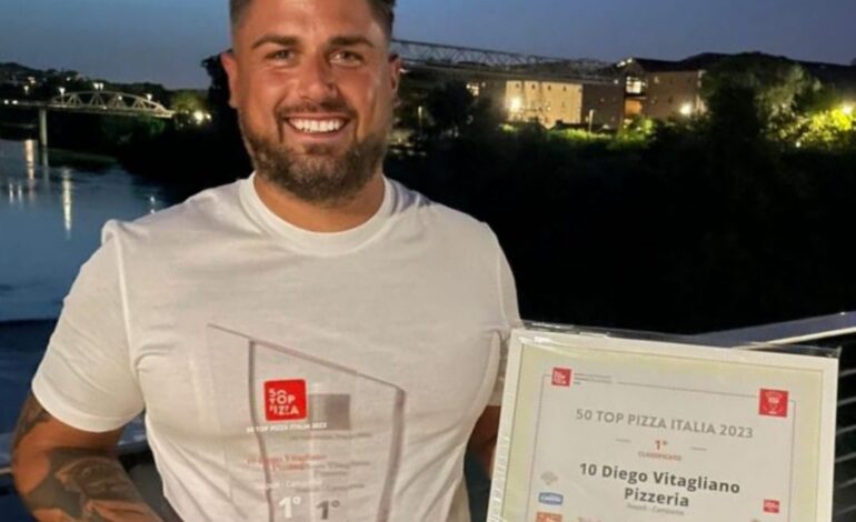 È stata la mano di Diego Vitagliano: la miglior pizzeria d’Italia anche a Pozzuoli