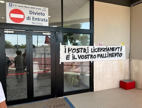 POZZUOLI/ Licenziato il lavoratore aggredito in ospedale dal suo caposquadra