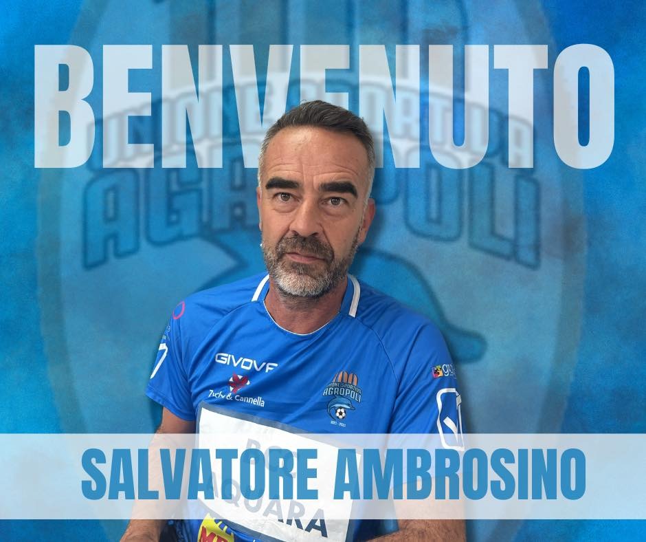 CALCIO/ Il puteolano Salvatore Ambrosino è il nuovo allenatore dell’Agropoli