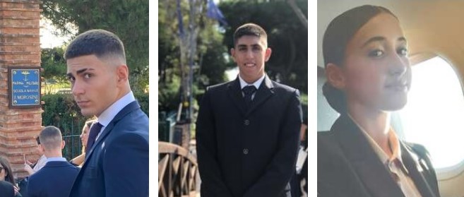 Tre giovani di Pozzuoli varcano i cancelli di due prestigiose scuole militari