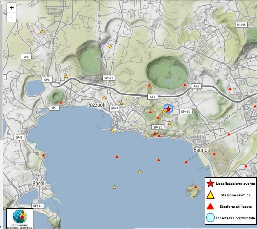 QUARTO/ Continue scosse di terremoto, opposizione in pressing per un piano di evacuazione comunale