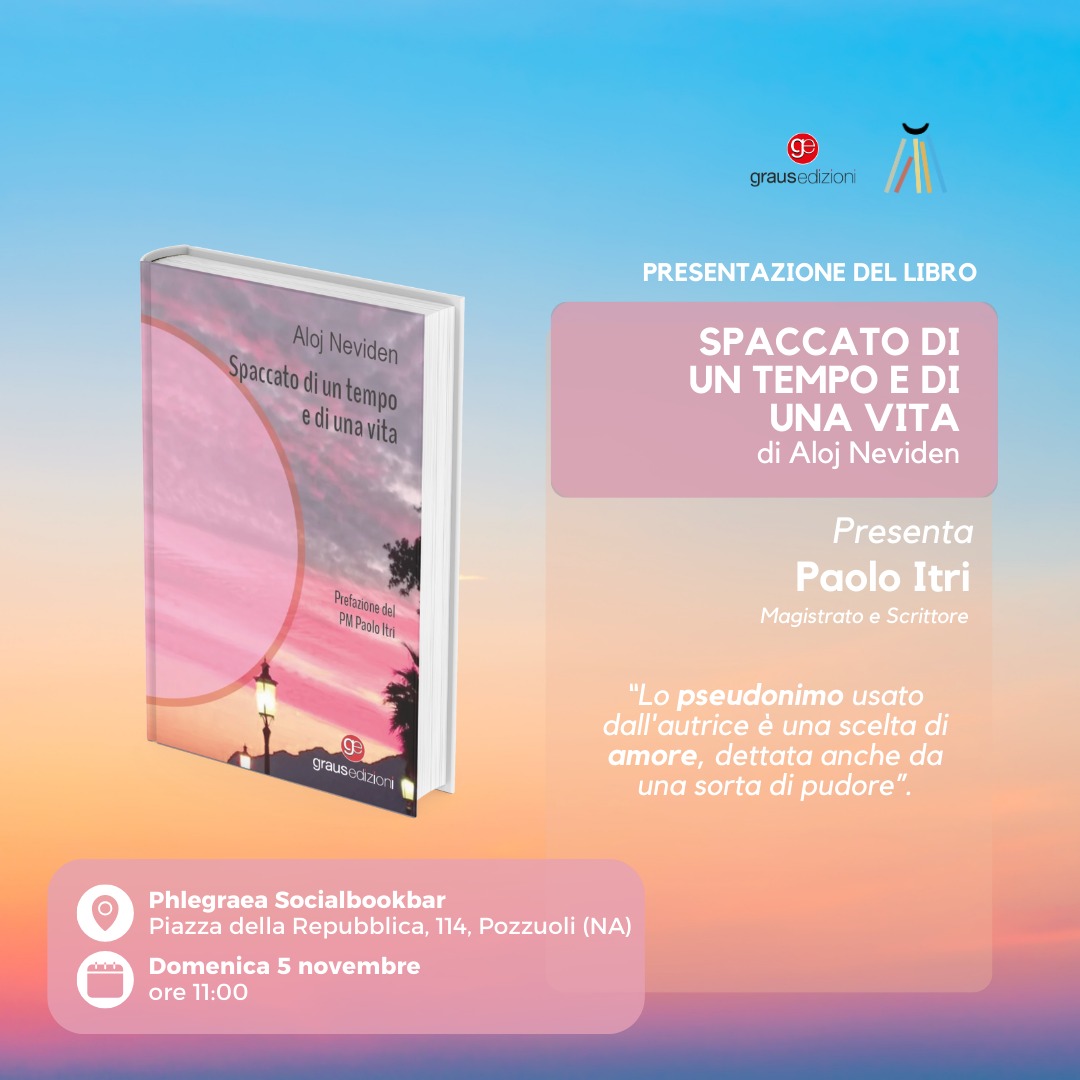 “Spaccato di un tempo e di una vita”: domenica la presentazione del libro a Pozzuoli