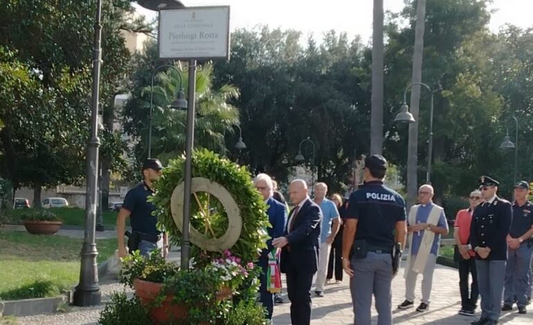 Pozzuoli non dimentica: commemorato il ricordo del poliziotto Pierluigi Rotta