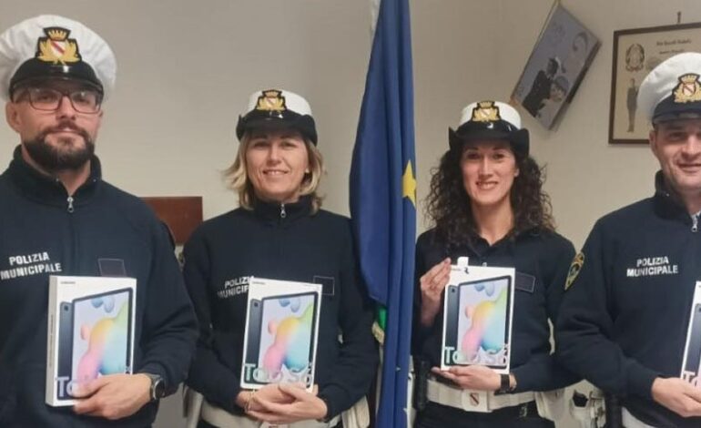 La polizia municipale di Quarto diventa digital