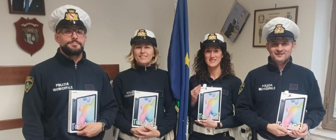 La polizia municipale di Quarto diventa digital