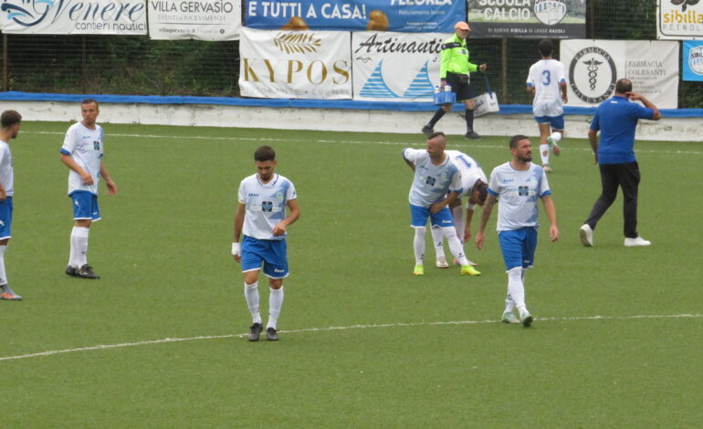 CALCIO/ Al Rione Terra Sibilla non basta il cuore: rimonta sfumata e sconfitta 3-2