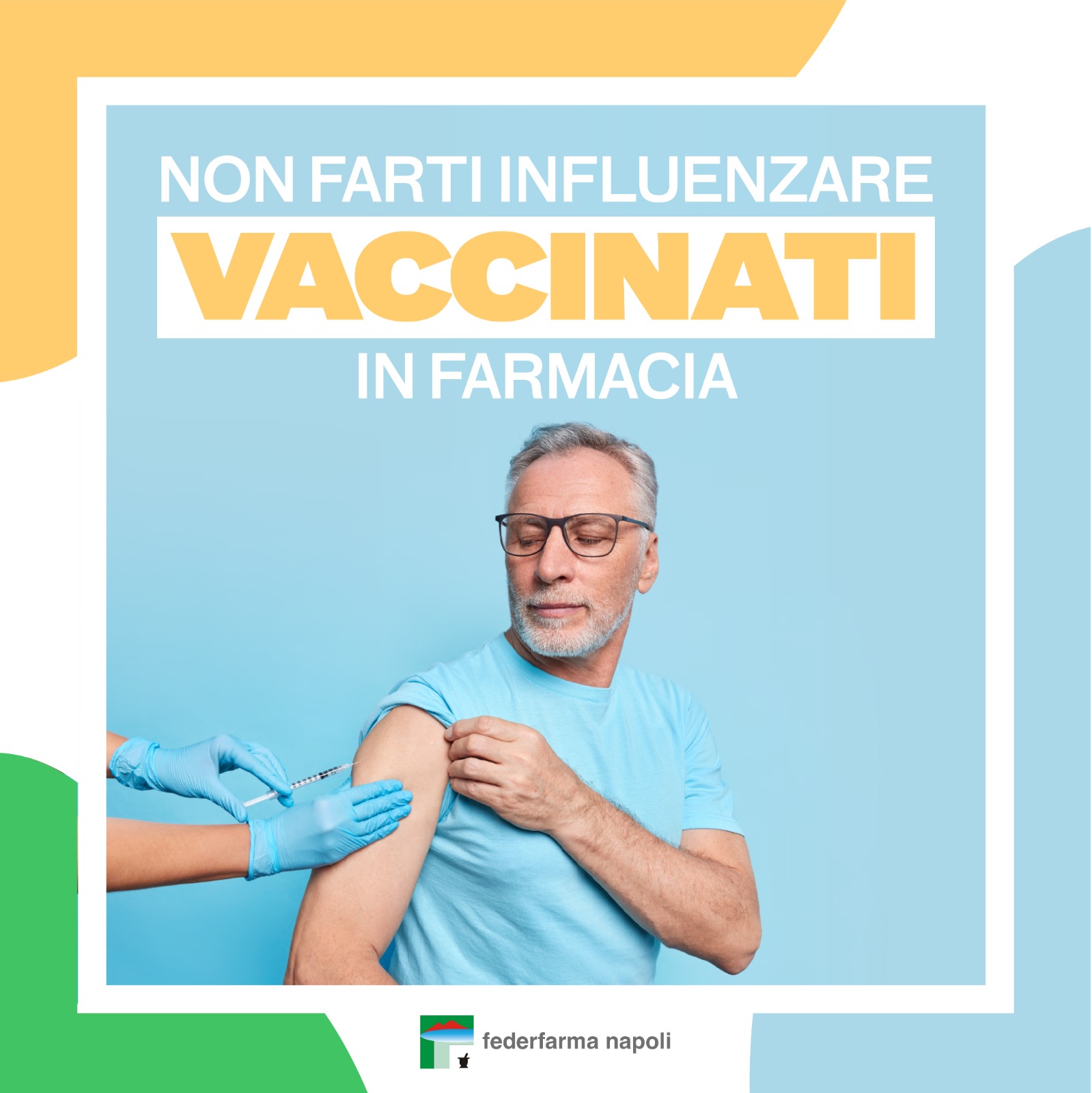 Vaccino antinfluenzale gratuito per gli over 60 nelle farmacie napoletane