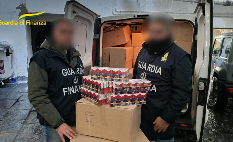 IL BLITZ/ Sequestrati 1.100 chili di sigarette di contrabbando: due arresti