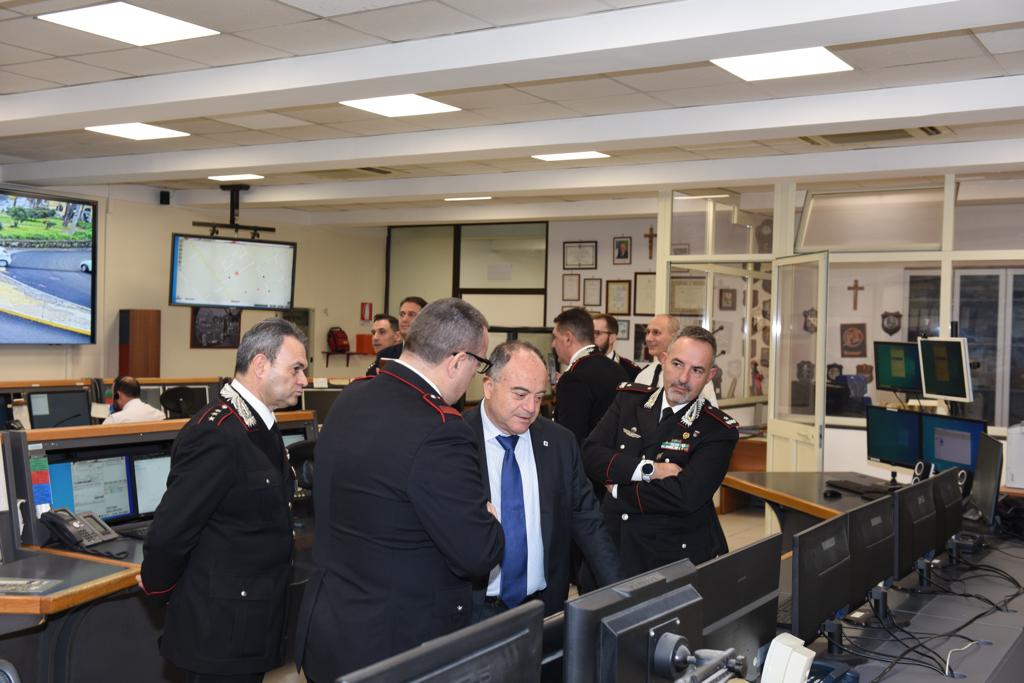 Nicola Gratteri incontra i carabinieri del Comando Provinciale