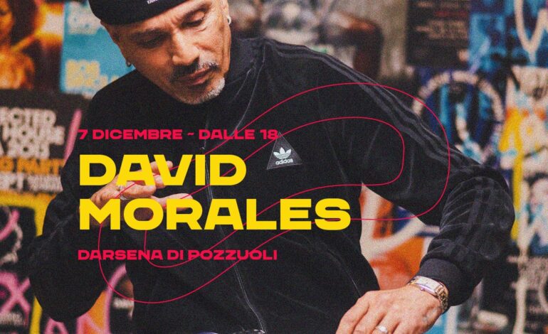 Pozzuoli S’Move: alle 21 David Morales atterra alla Darsena di Pozzuoli