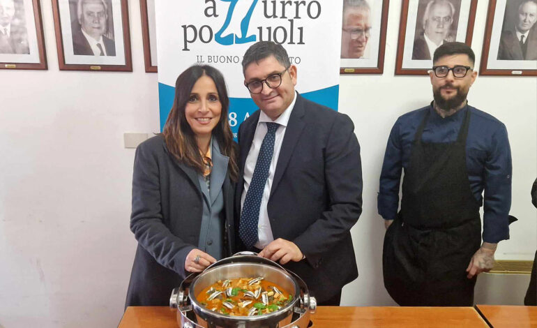 Azzurro Pozzuoli verso il gran finale: sindaco e assessore faranno da sommelier al Cuoppo Fish