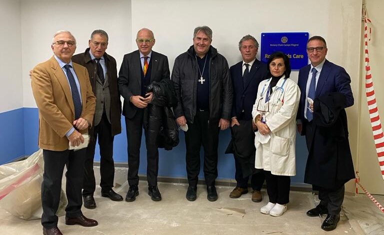 «Rotary Kids Care» all’ospedale di Pozzuoli: doni ai bambini del reparto di pediatria