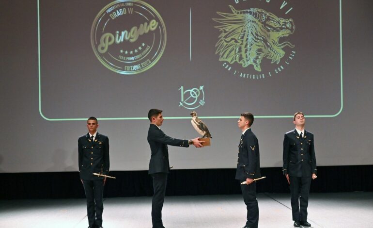 Accademia Aeronautica di Pozzuoli: consegnati gli spadini agli allievi del 1° corso – LE FOTO