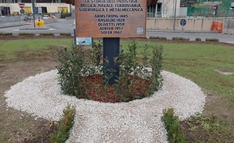 POZZUOLI/ «Al centro della rotonda in via Fasano installata la ruota di una locomotiva risalente al 1900»