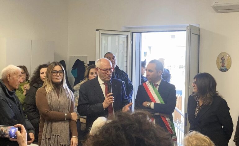 QUARTO/ Inaugurato il nuovo centro anziani nel bene confiscato alla camorra in via Kennedy