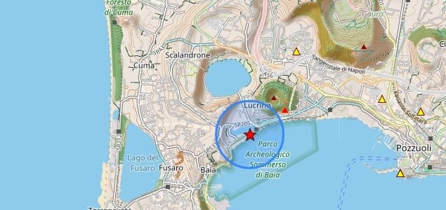 Sciame sismico a Pozzuoli, cinque terremoti nella notte