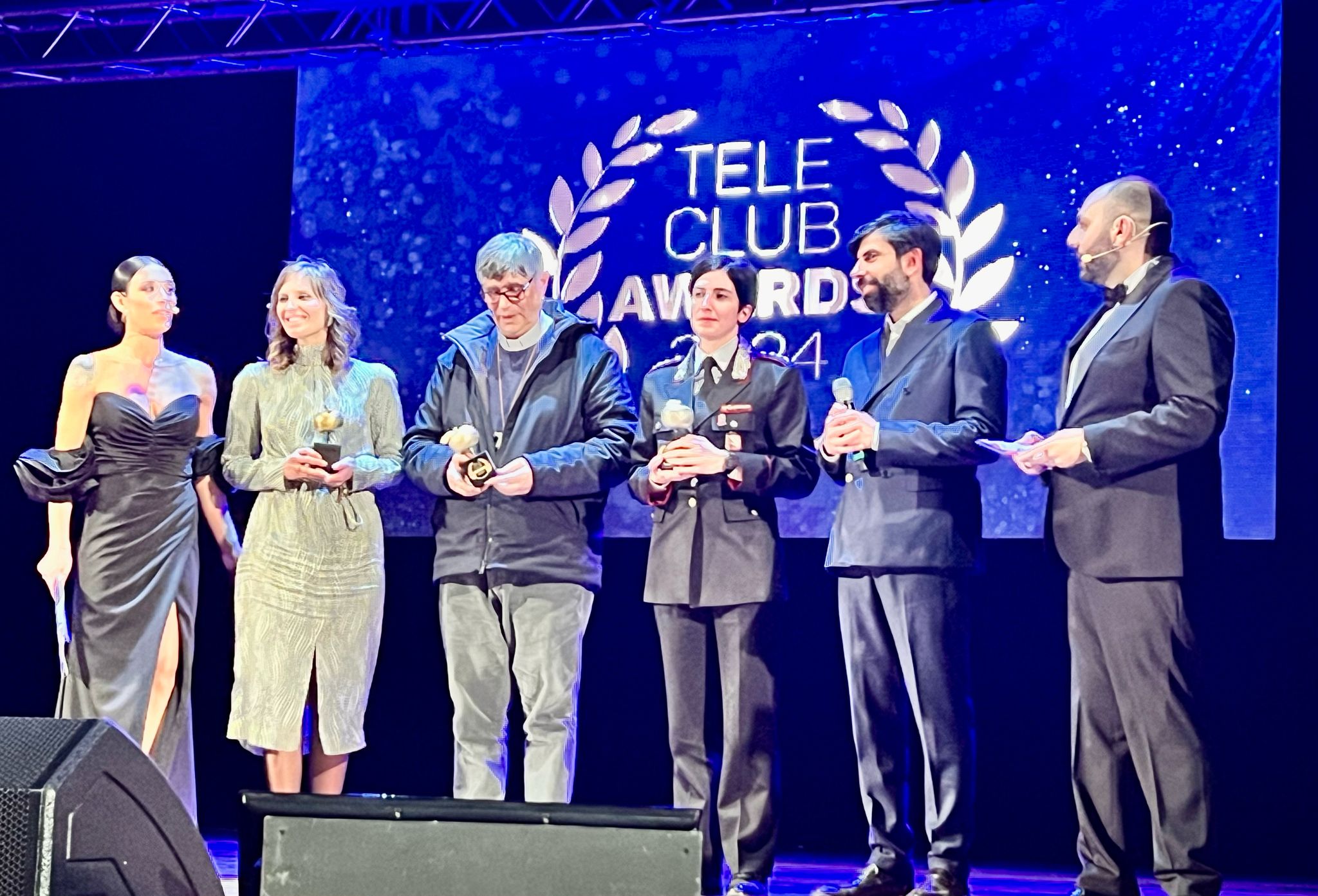 Teleclubitalia Awards 2024, personaggi dell’anno don Patriciello e Cristina Russo: tutti i vincitori