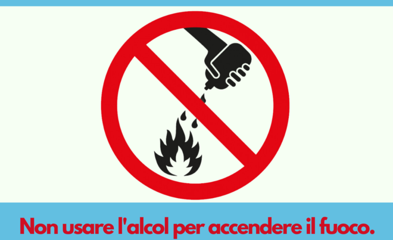 Appello per la Pasquetta: «Non usate alcol per barbecue o fuochi, si rischia la vita»