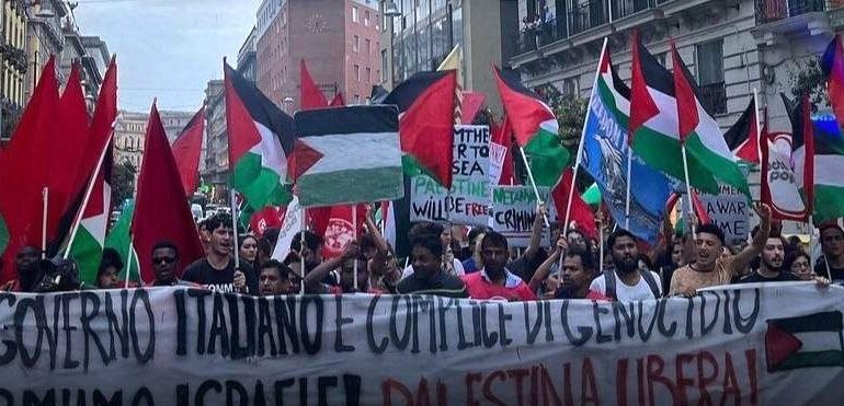Stop al genocidio del popolo palestinese: domenica presidio sul lungomare di Pozzuoli