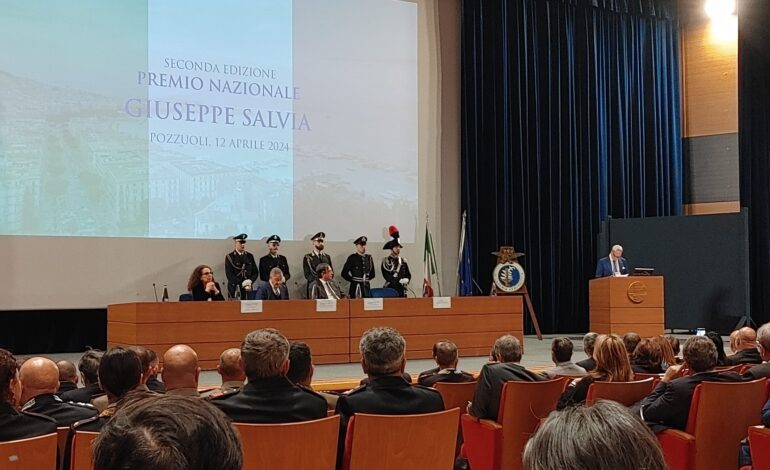 Pozzuoli ospita la seconda edizione del Premio Nazionale Giuseppe Salvia: tutti i riconoscimenti – LE FOTO